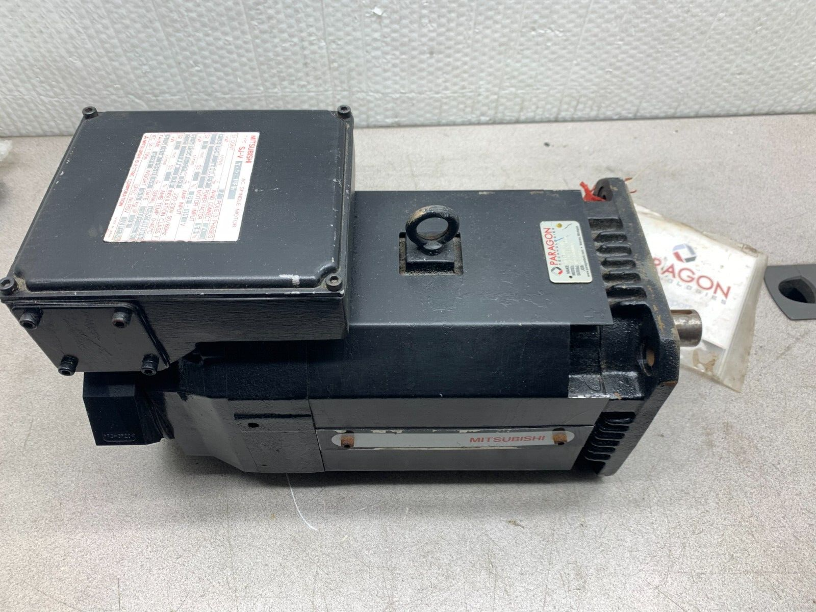 USED MITSUBISHI SJ-V-7.5-08M AC SPINDLE MOTOR SJ-V 7.5-08M