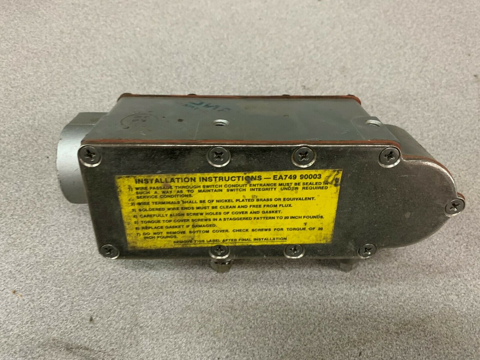 NEW NO BOX NAMCO SNAP-LOCK LIMIT SWITCH EA75020100