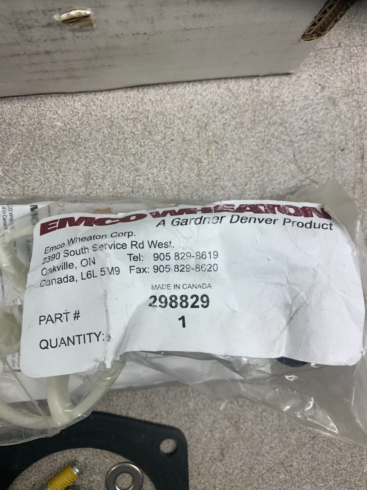 NEW IN BOX MORELECH INTERNATIONAL ADAPTER & CAP 300351P