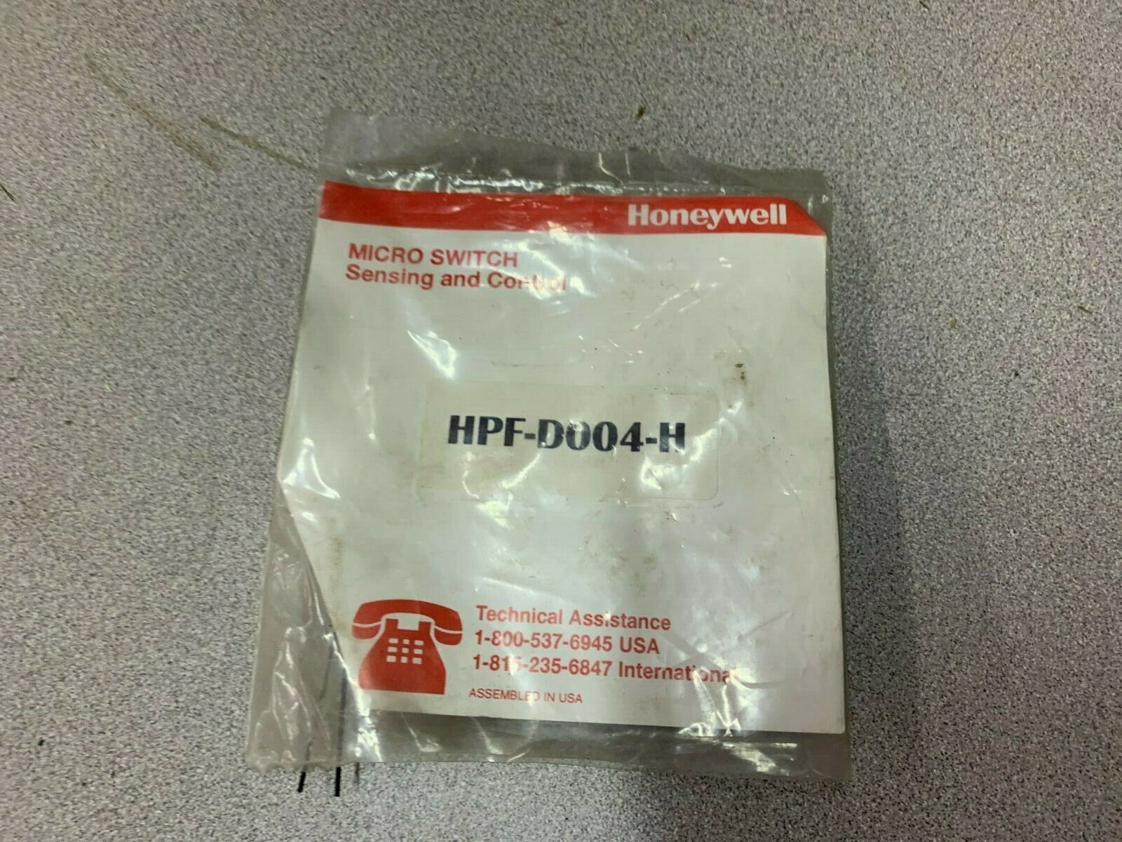 NEW IN BAG HONEYWELL FIBER OPTIC CABLE HPF-D004-H