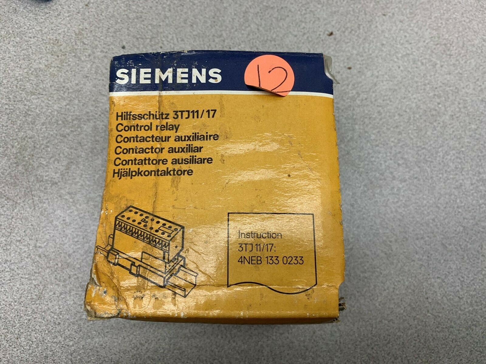 NEW IN BOX SIEMENS RELAY 3TJ1111-0AC1