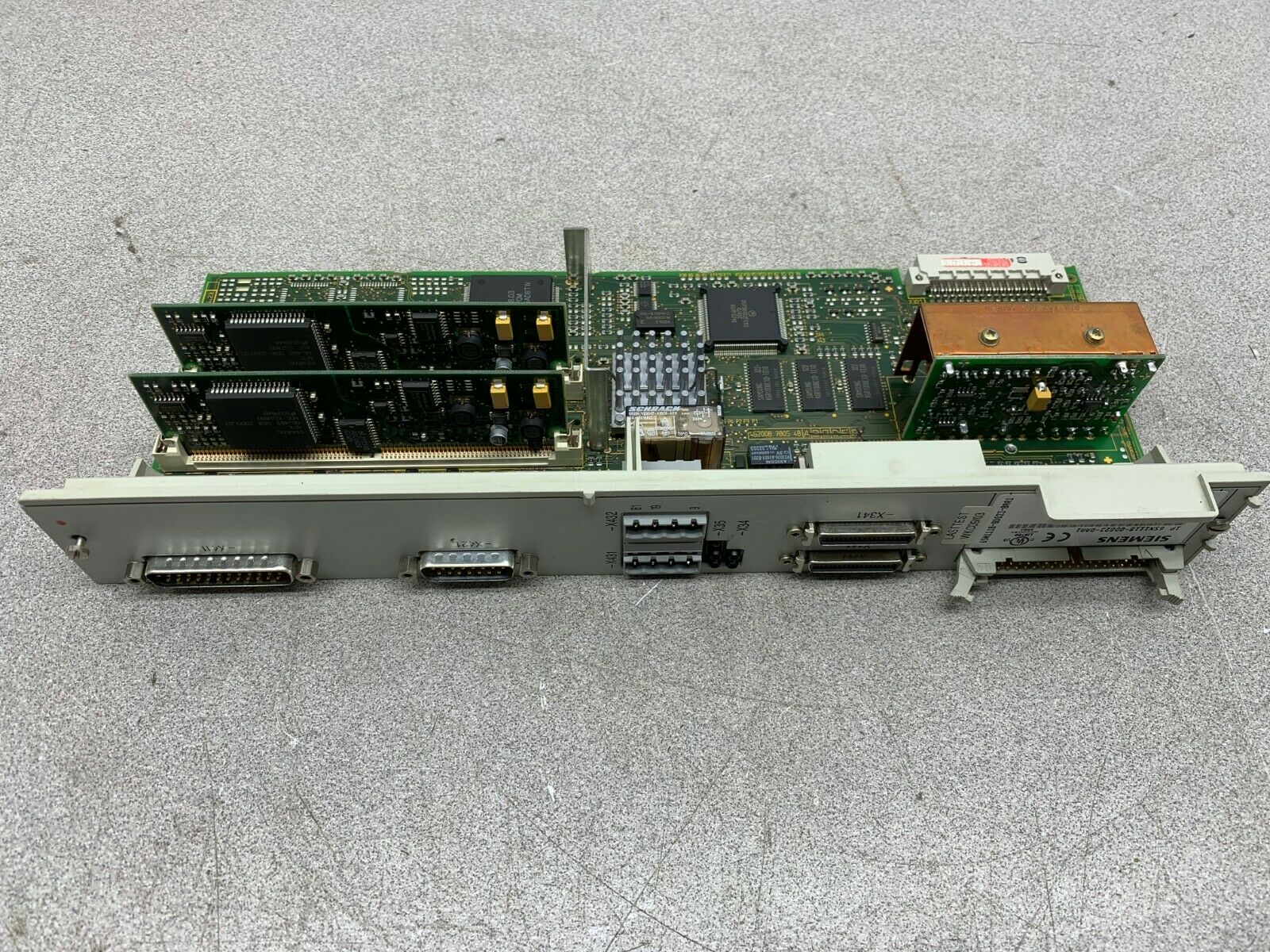 USED SIEMENS SIMODRIVE CONTROL MODULE 6SN1118-0DG23-0AA1