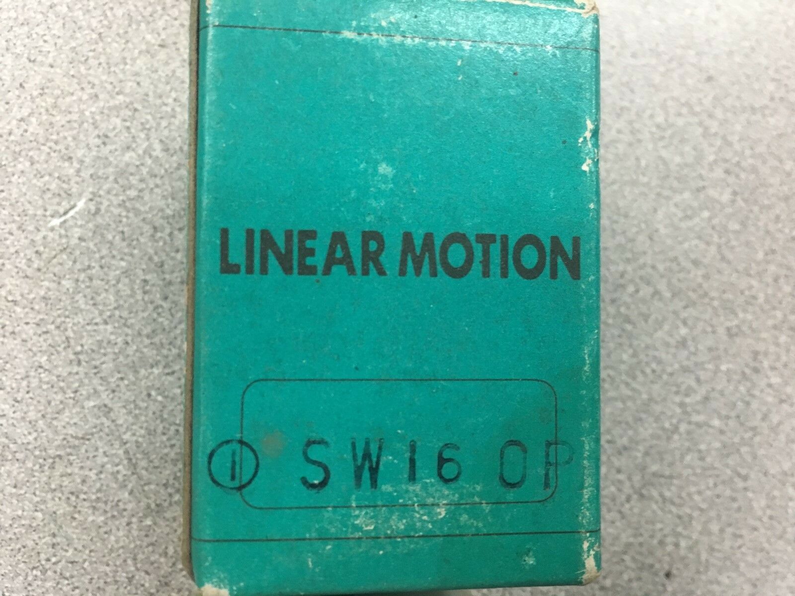 NEW IN BOX NIPPON BEARING CO. LINEAR MOTION BEARING SW160P