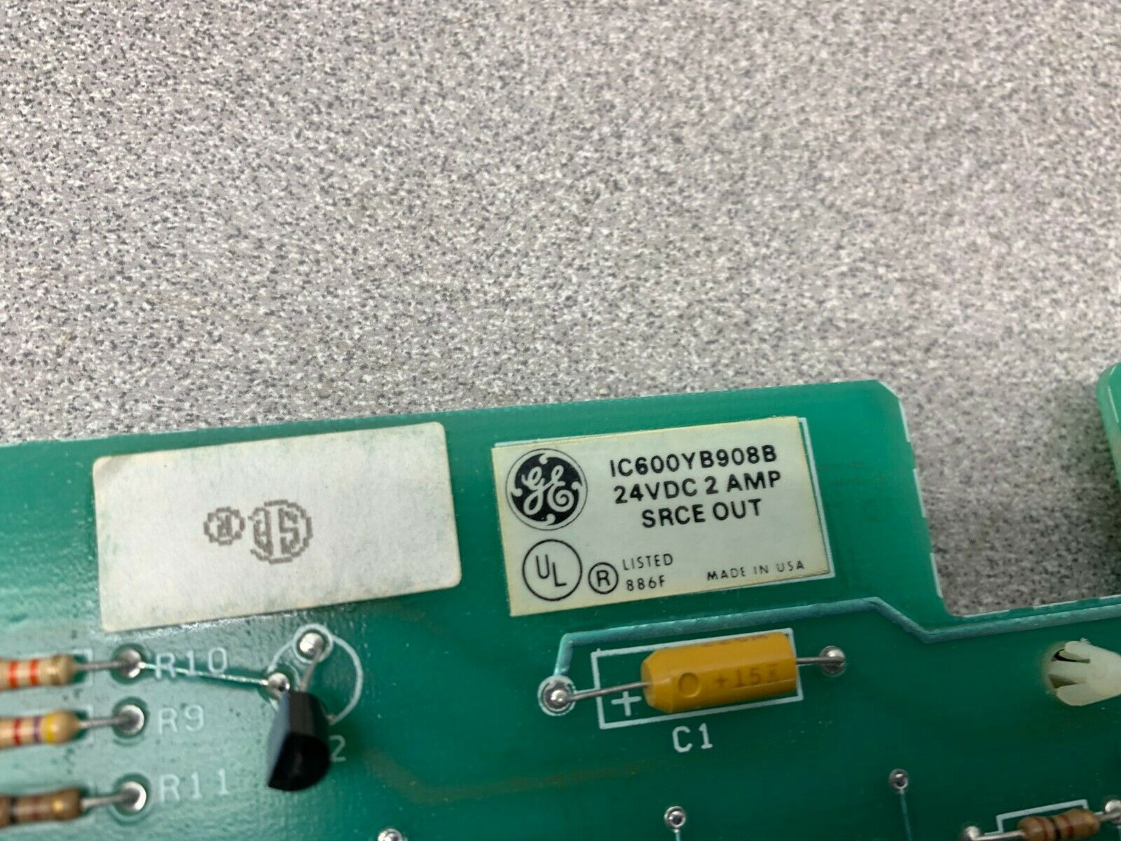 USED GENERAL ELECTRIC OUTPUT CIRCUIT BOARD IC600YB908B