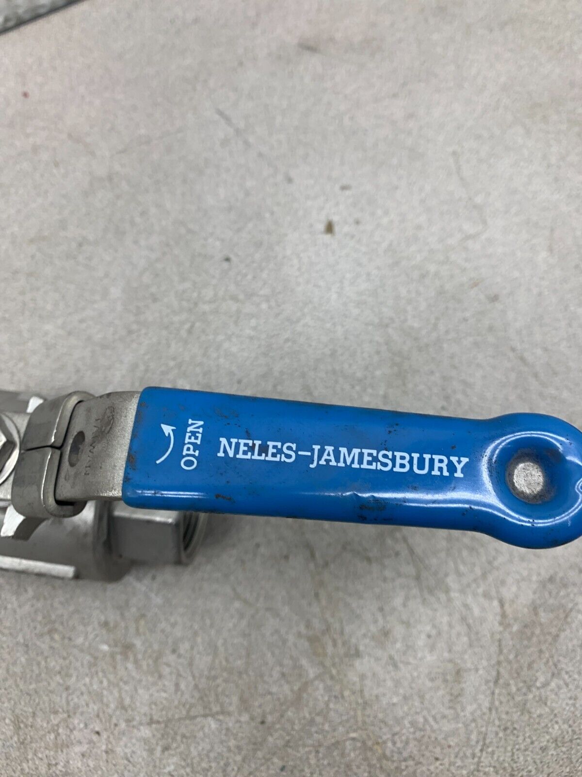 NEW NELES-JAMESBURY 1000 CWP 1" CF8M STAINLESS BALL VALVE 6F-3600MT