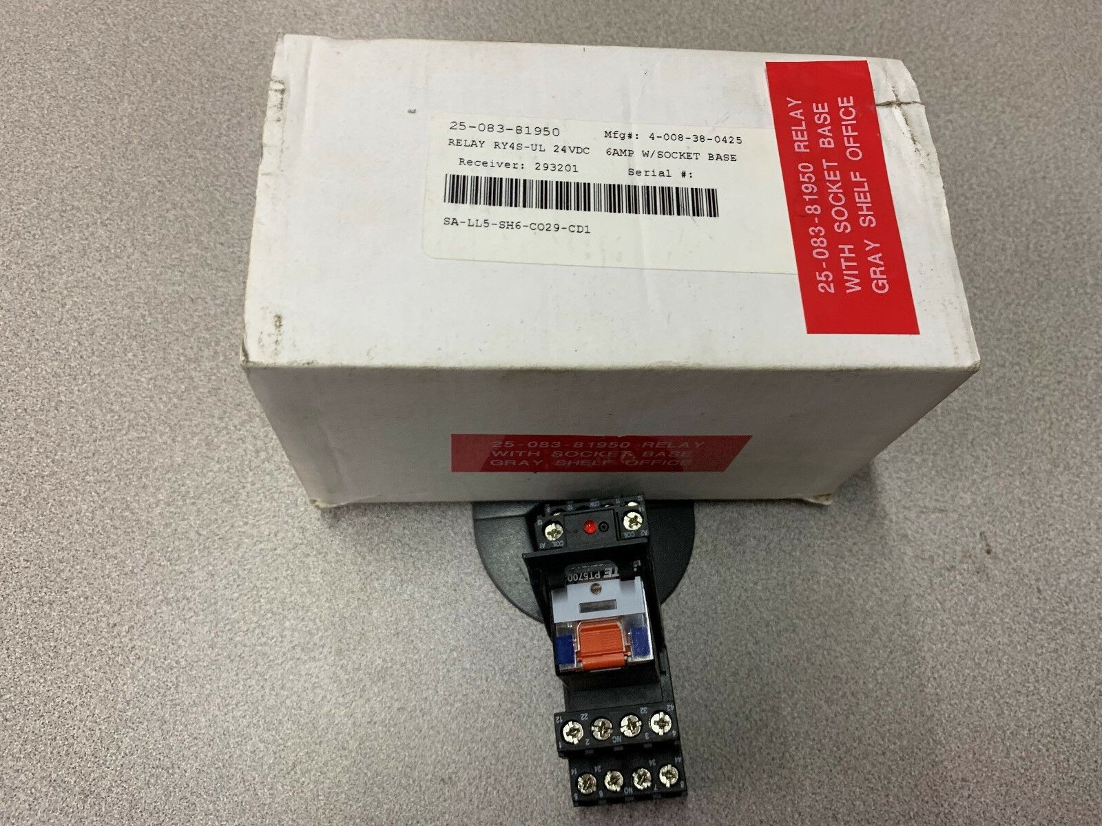 NEW NO BOX LOT OF 3 EARSCE RELAY 25-083-81950