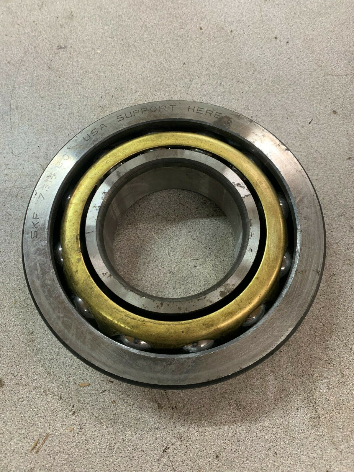 NEW NO BOX SKF ANGUALR CONTACT ROLLER BEARING 7314 BG