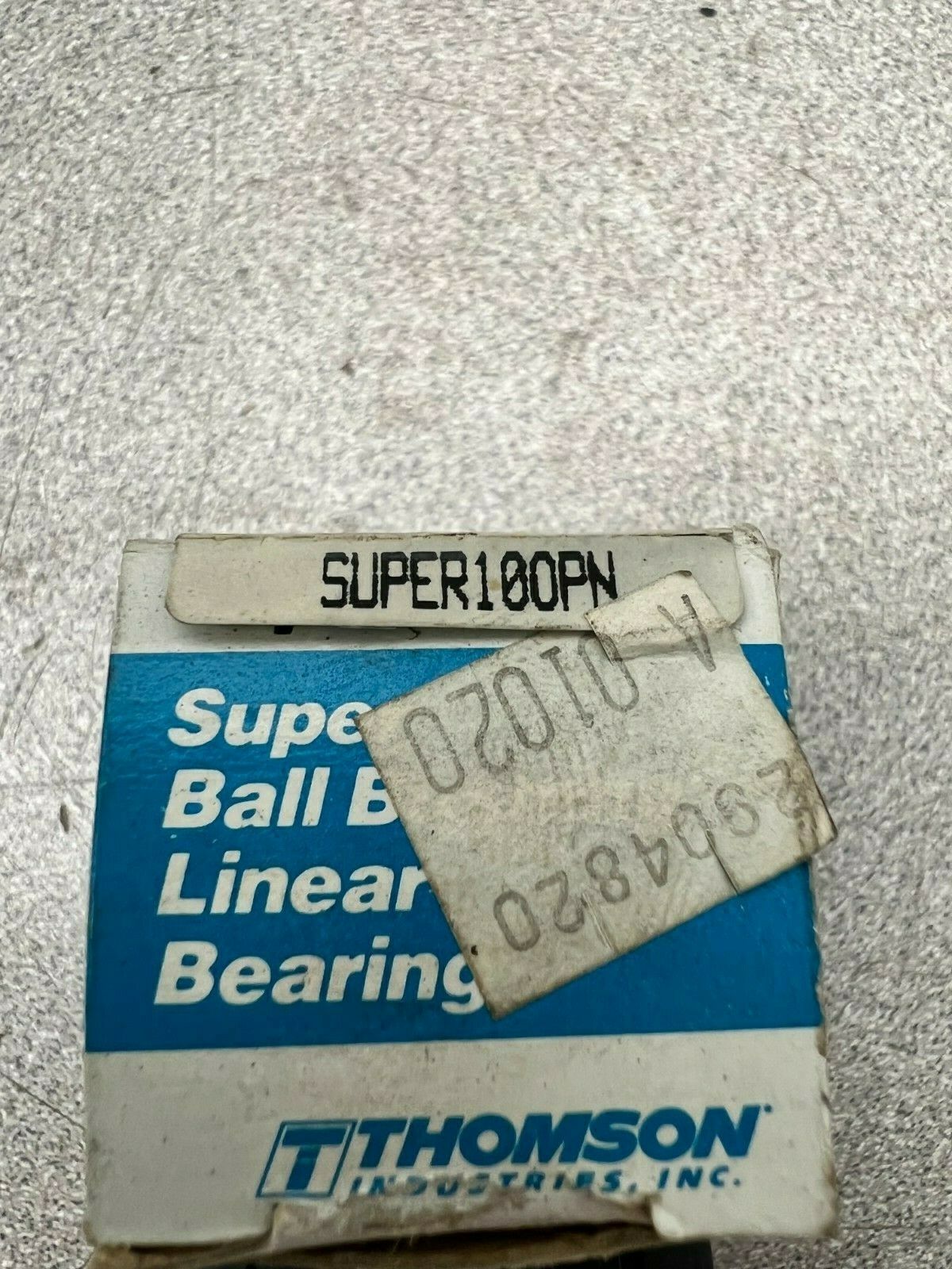 NEW IN BOX THOMSON BALL BUSHING SUPER10OPN