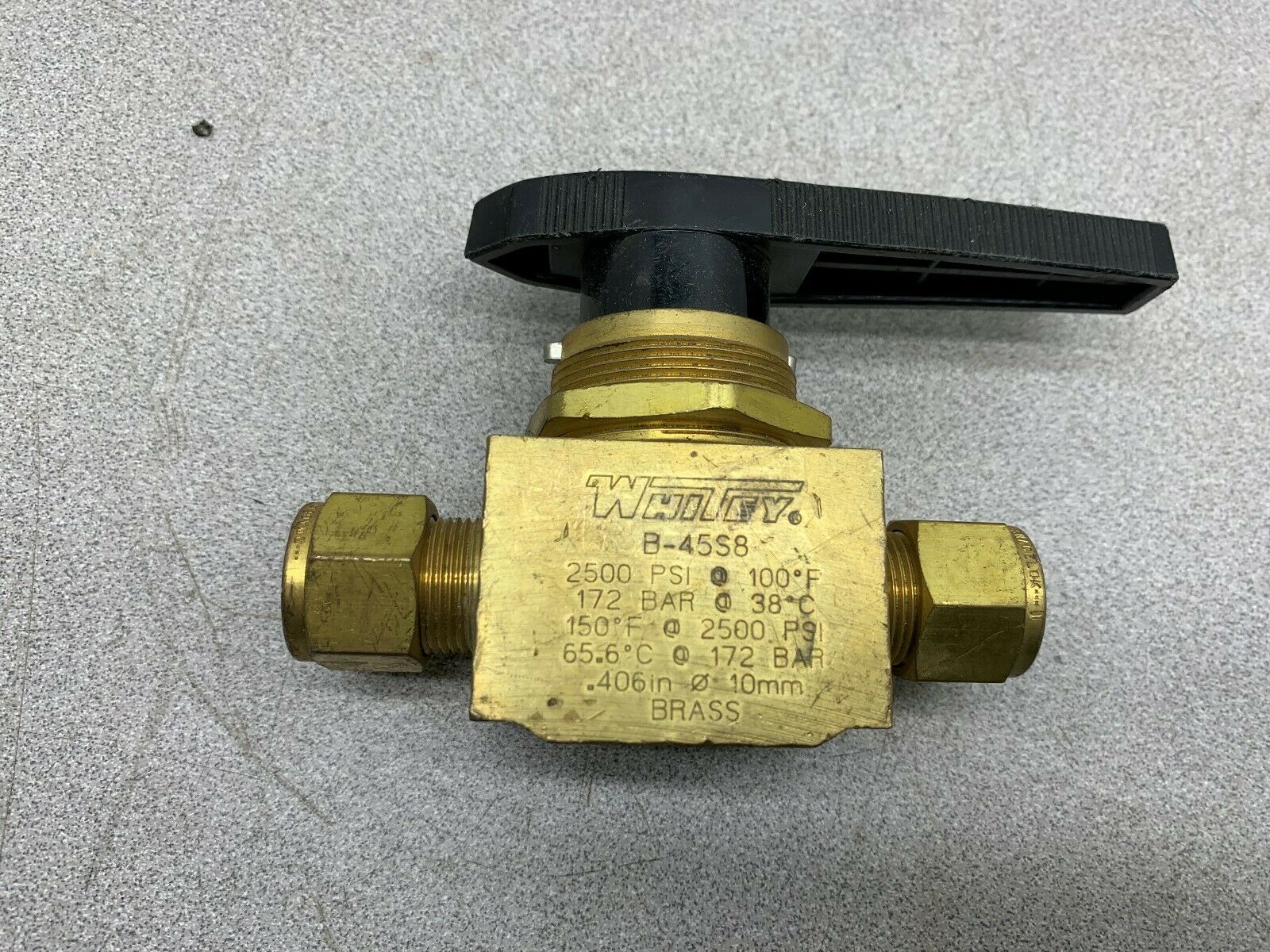 NEW NO BOX WHITEY VALVE B-45S8