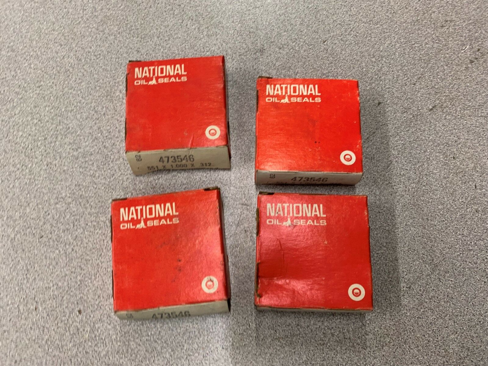 LOT OF 4 NEW IN BOX NATIONAL SEAL 473546