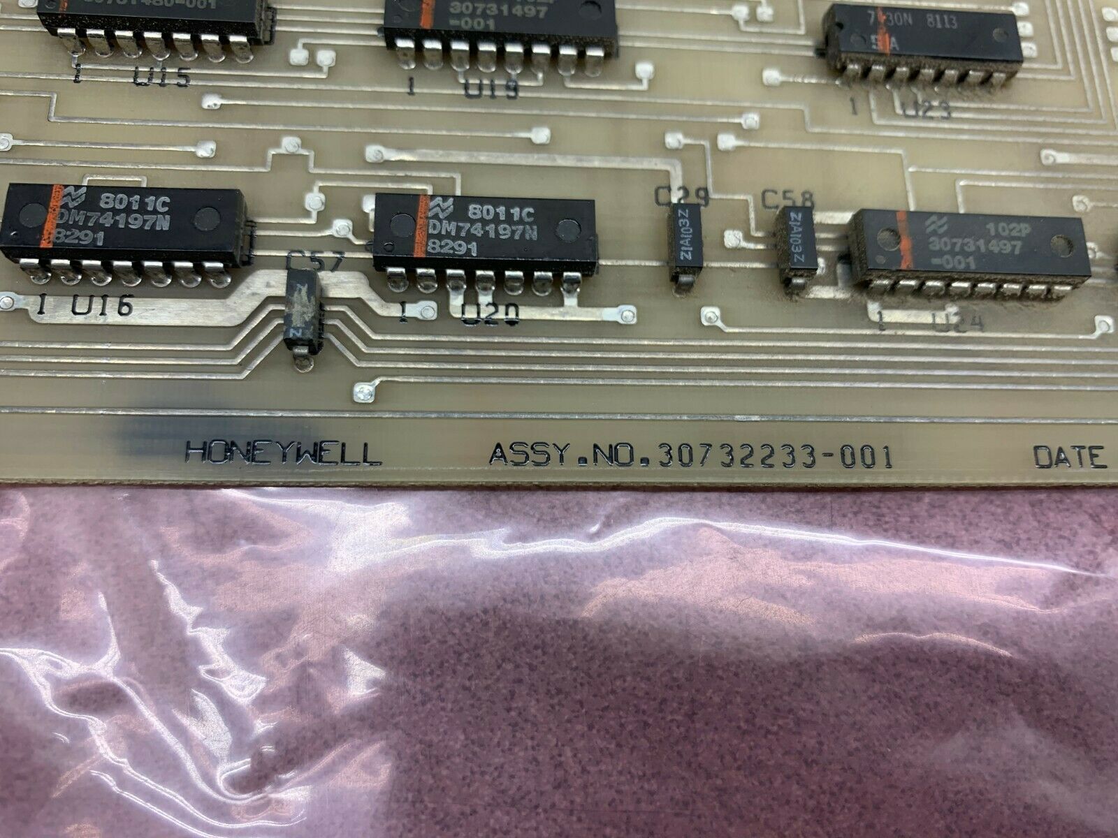 USED HONEYWELL CIRCUIT BOARD 30732233-001