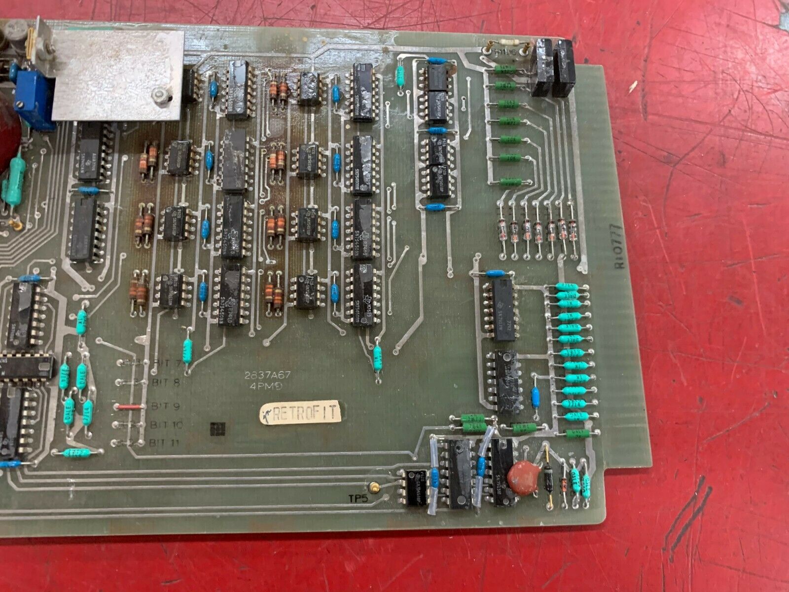 USED WESTINGHOUSE CIRCUIT BOARD 2837A67G01