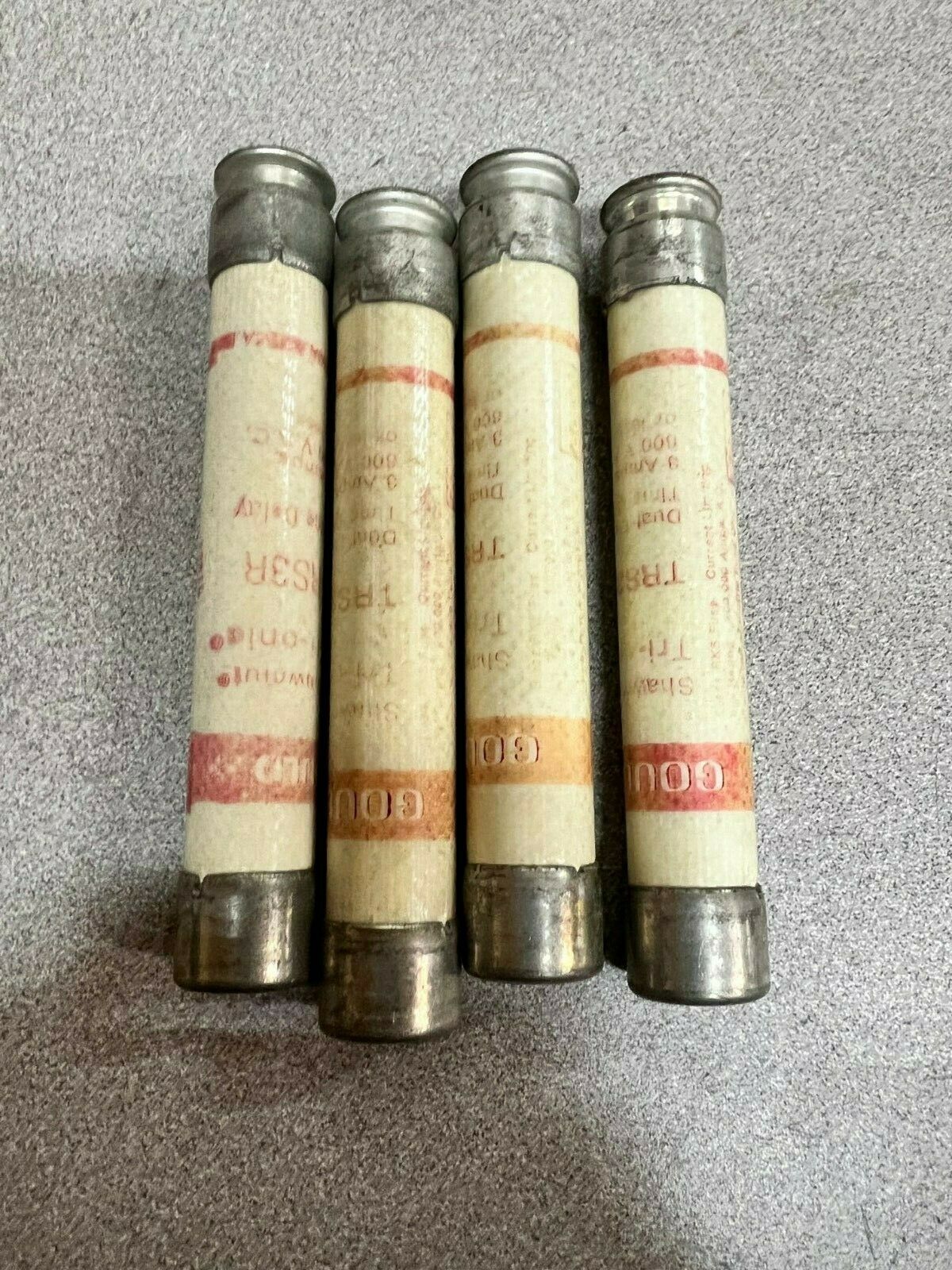 LOT OF 4 NEW NO BOX GOULD FUSE TRS3R