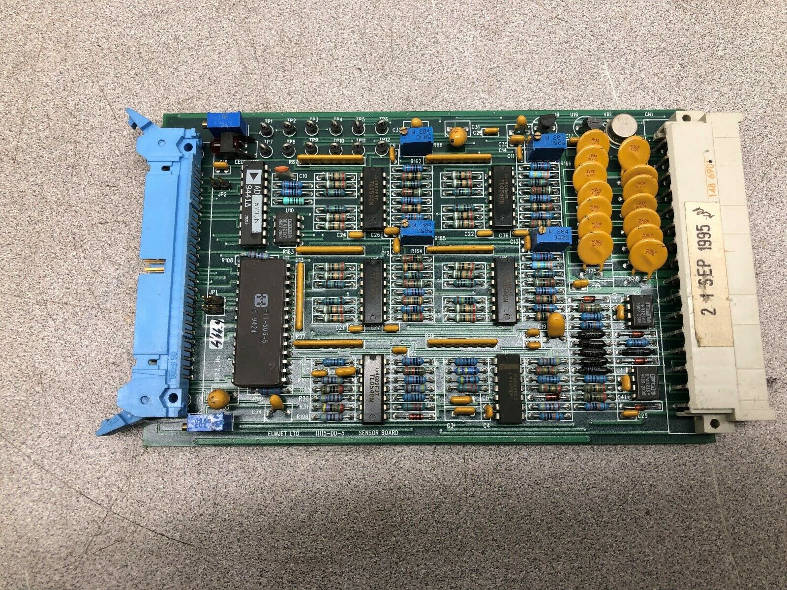 USED ELMJET LTD SENSOR BOARD 11115-DD-5