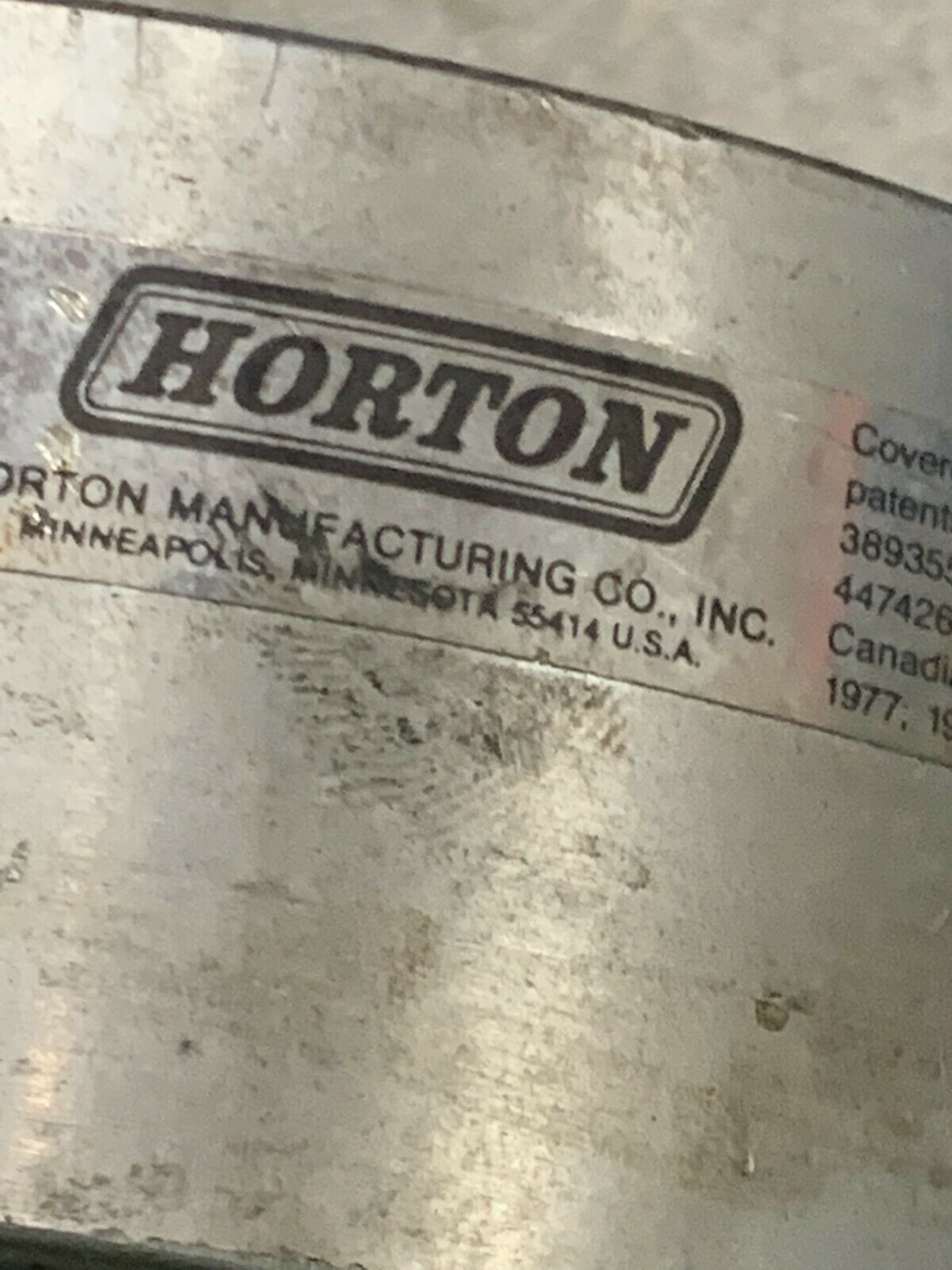 USED HORTON AIR-CHAMP CLUTCH 5H35PSP-1*1.000