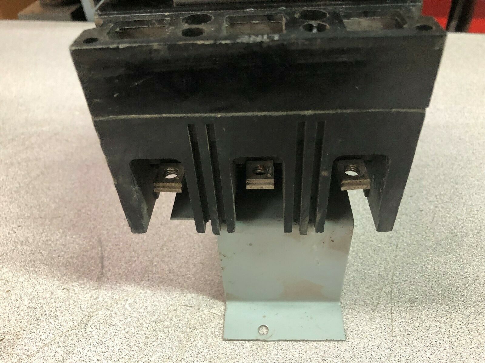 USED GE 30 AMP 3 POLE 600 VAC BREAKER WITH TEFR1 HANDLE THED136030  /  TEFR1