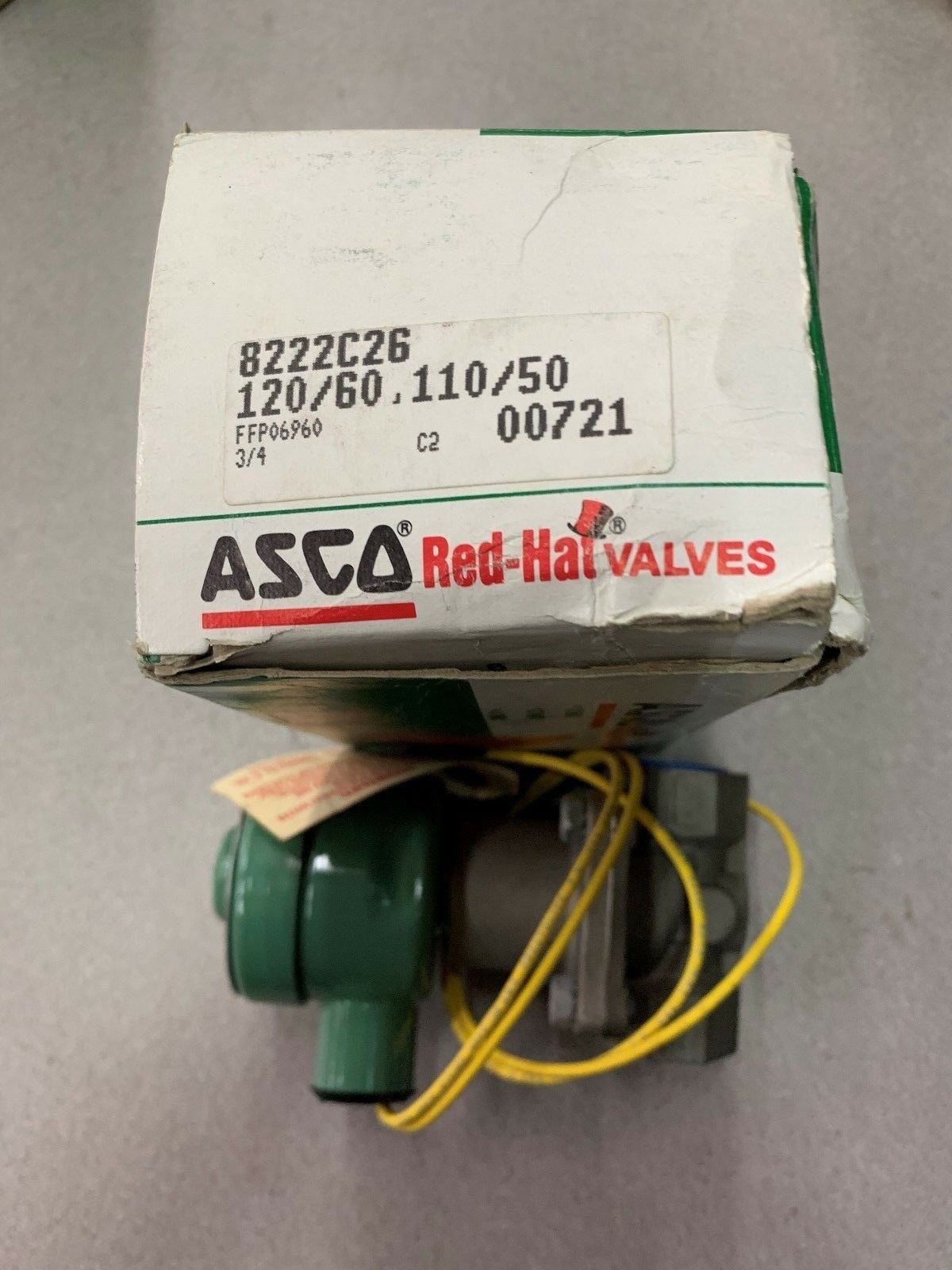 NEW IN BOX ASCO VALVE 8222C26