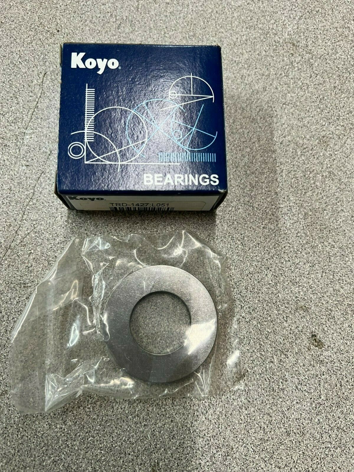 NEW IN BOX KOYO ROLLER AND CAGE ASSEMBLY TRD-1427;L051