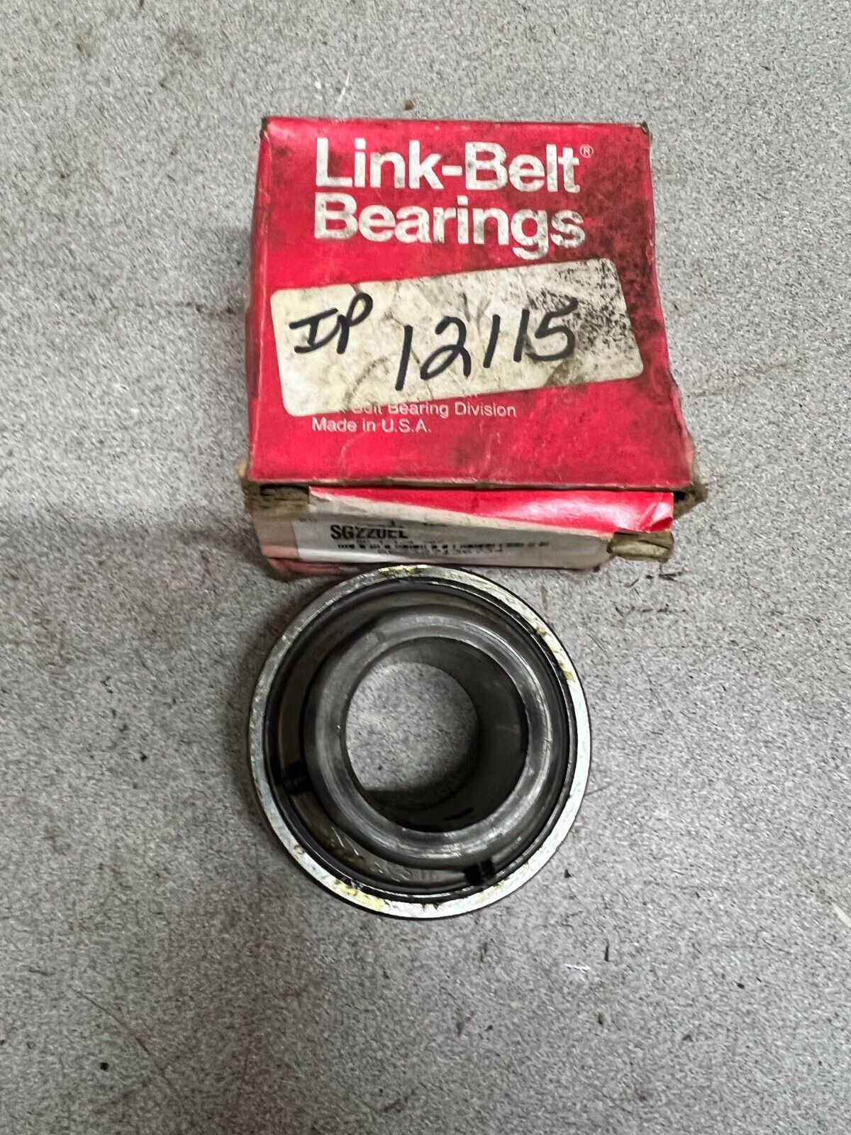 NEW IN BOX LINKBELT INSERT BEARING SG220EL