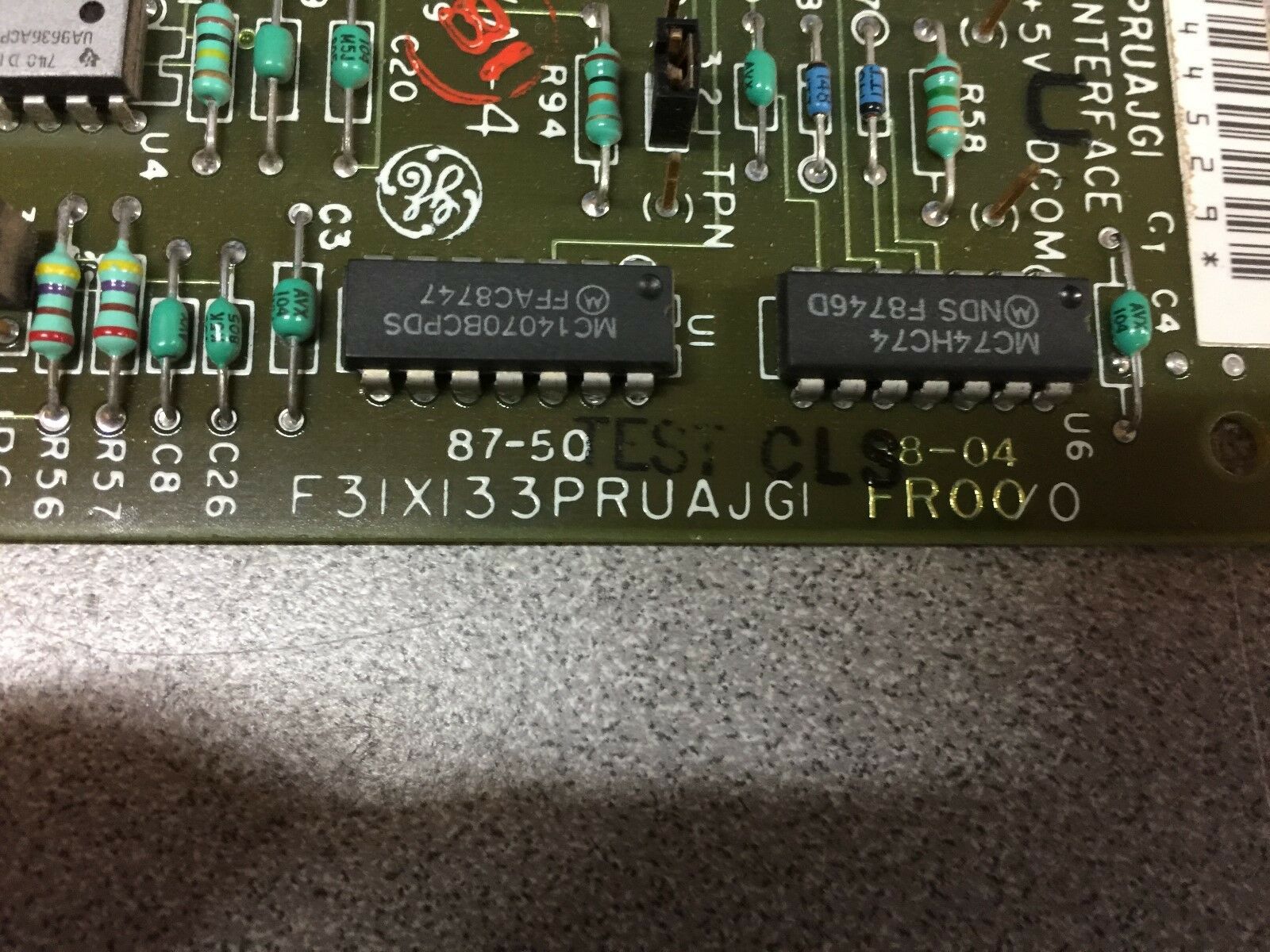 NEW GE PROCESS INTERFACE BOARD 531X133PRUAJG1