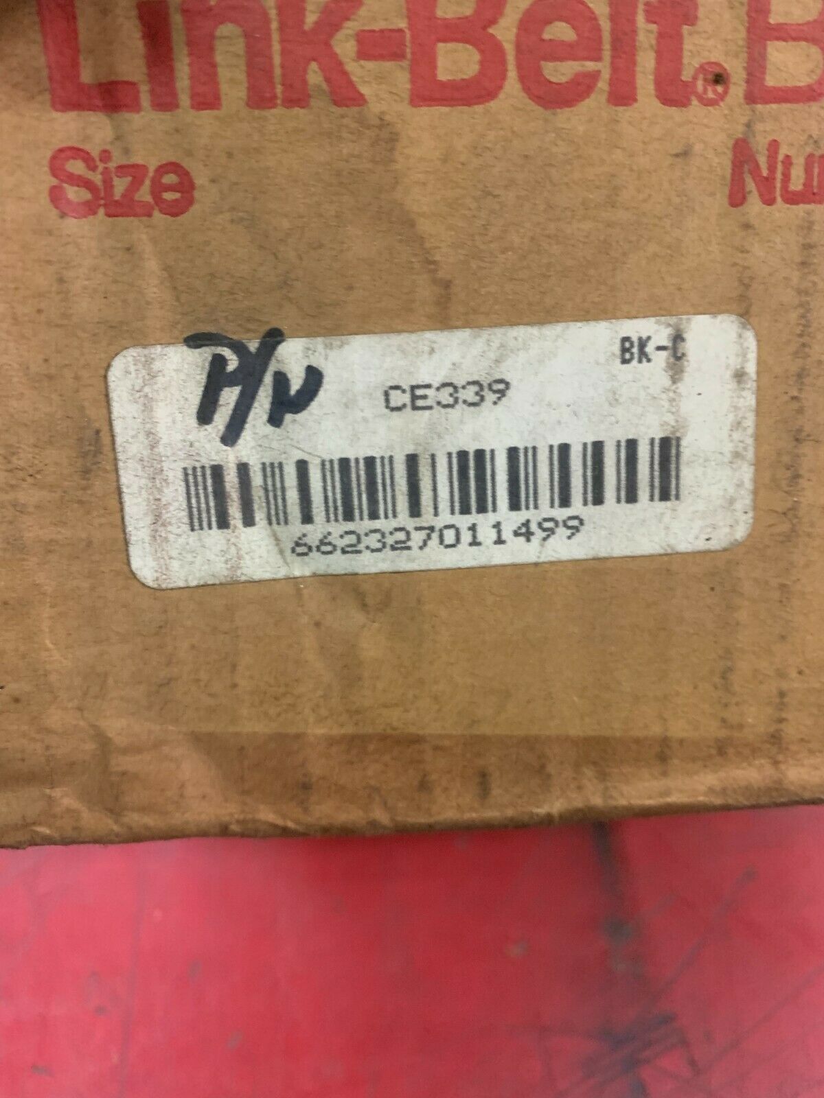 NEW IN BOX LINK-BELT INSERT CARTRIDGE BEARING CE339