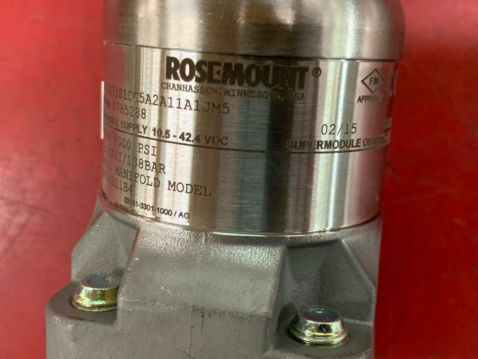 NEW IN BOX ROSEMOUNT 3051S1CG5A2A11A1JM5 TRANSMITTER WITH 0305RC22B11B4