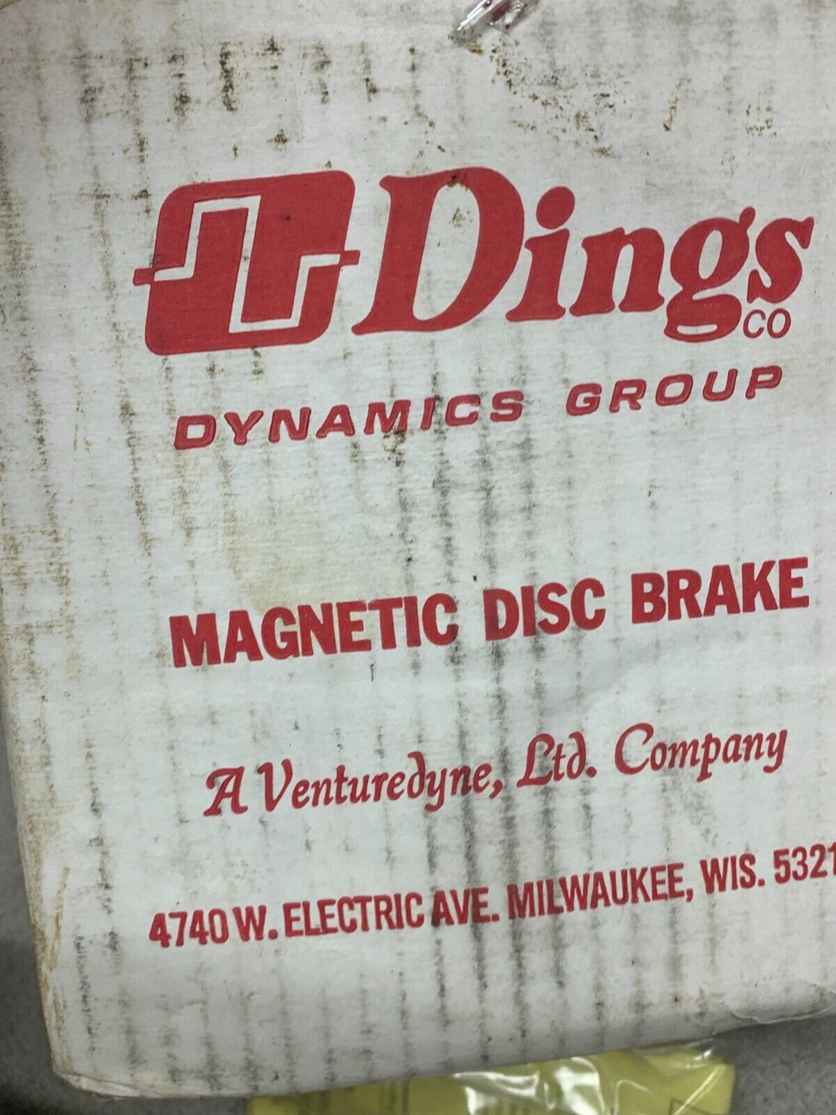 NEW IN BOX DINGS DYNAMICS 35702642 MAGNETIC DISC BRAKE 6-61003-5108-U1FF