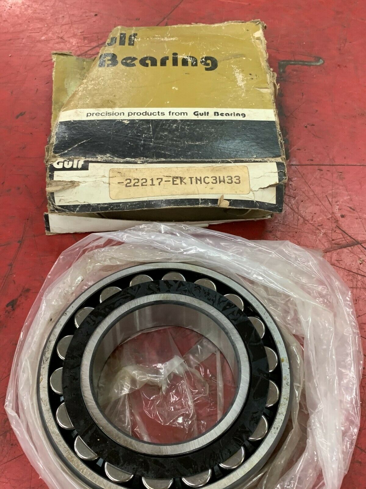 NEW GULF 22217 EKTNC3W33 ROLLER BEARING 22217E S K C3