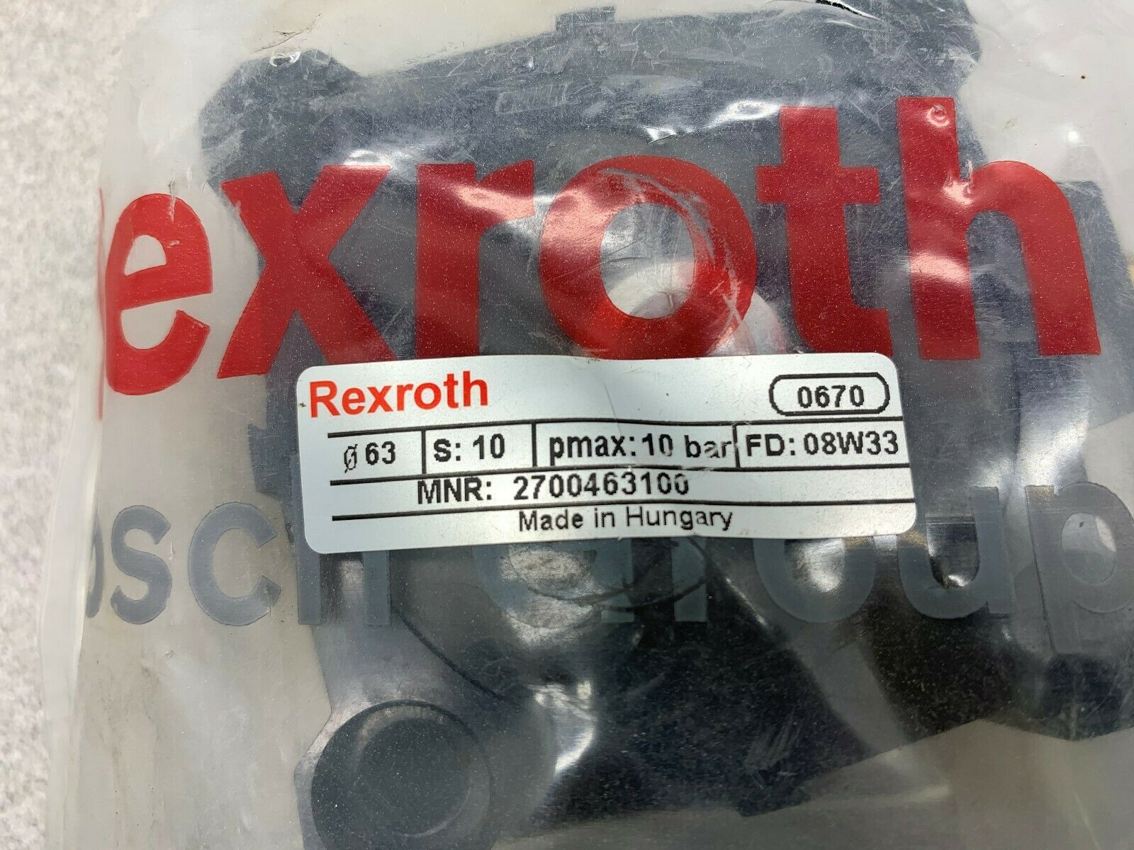 NEW NO BOX REXROTH PART 2700463100