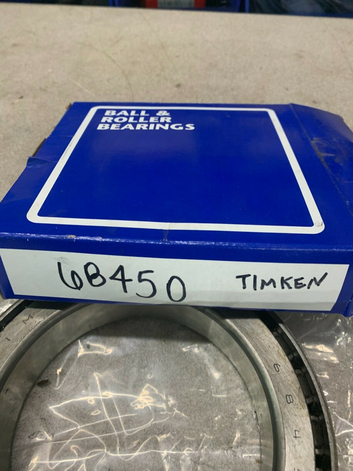 NEW TIMKEN TAPERED ROLLER CONE BEARING 68450