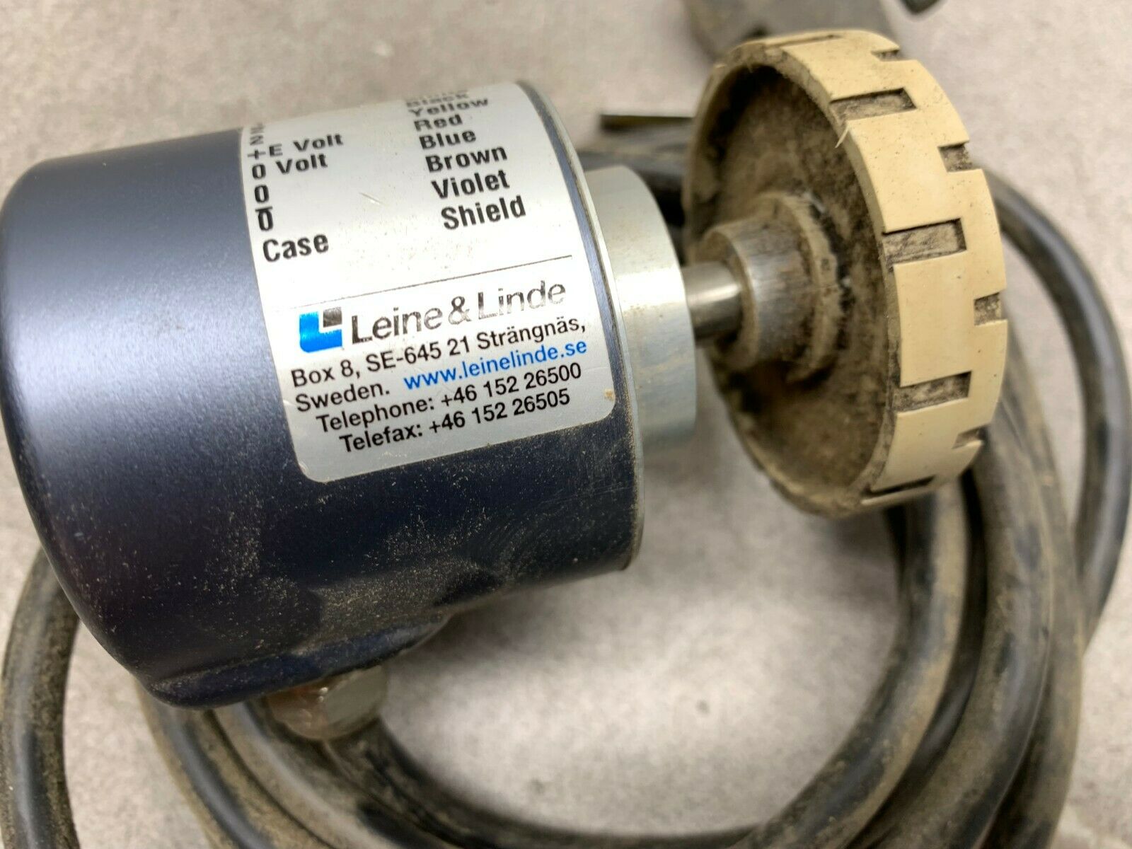 USED LEINE & LINDE INCREMENTAL ENCODER 610006914