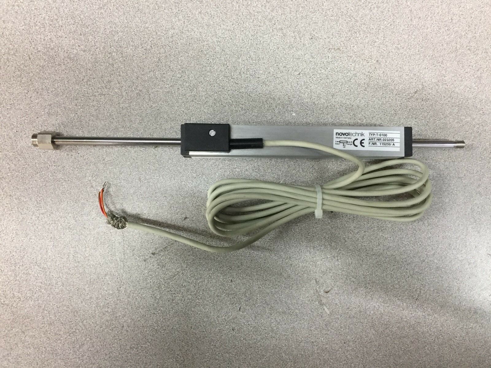 NEW NO BOX NOVOTECHNIK LINEAR TRANSDUCER T-0100 023205