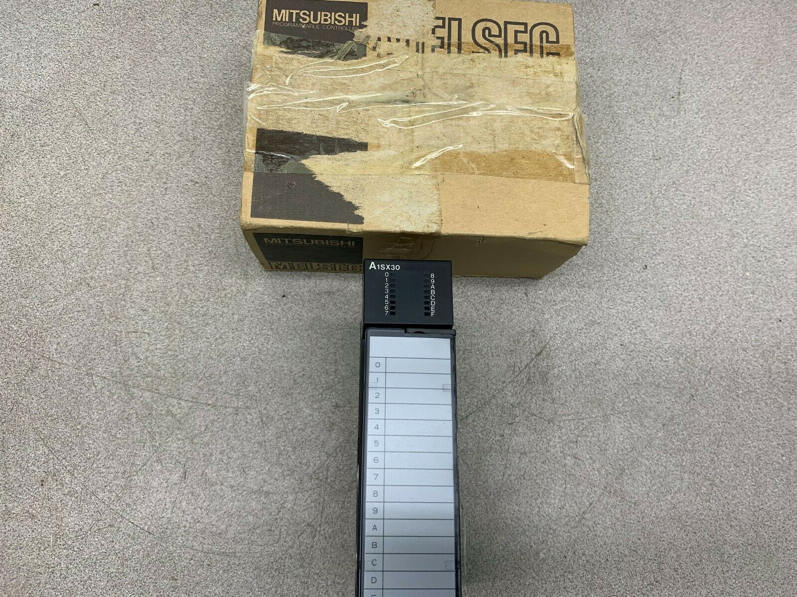NEW IN BOX MITSBUSHI INPUT UNIT A1SX30