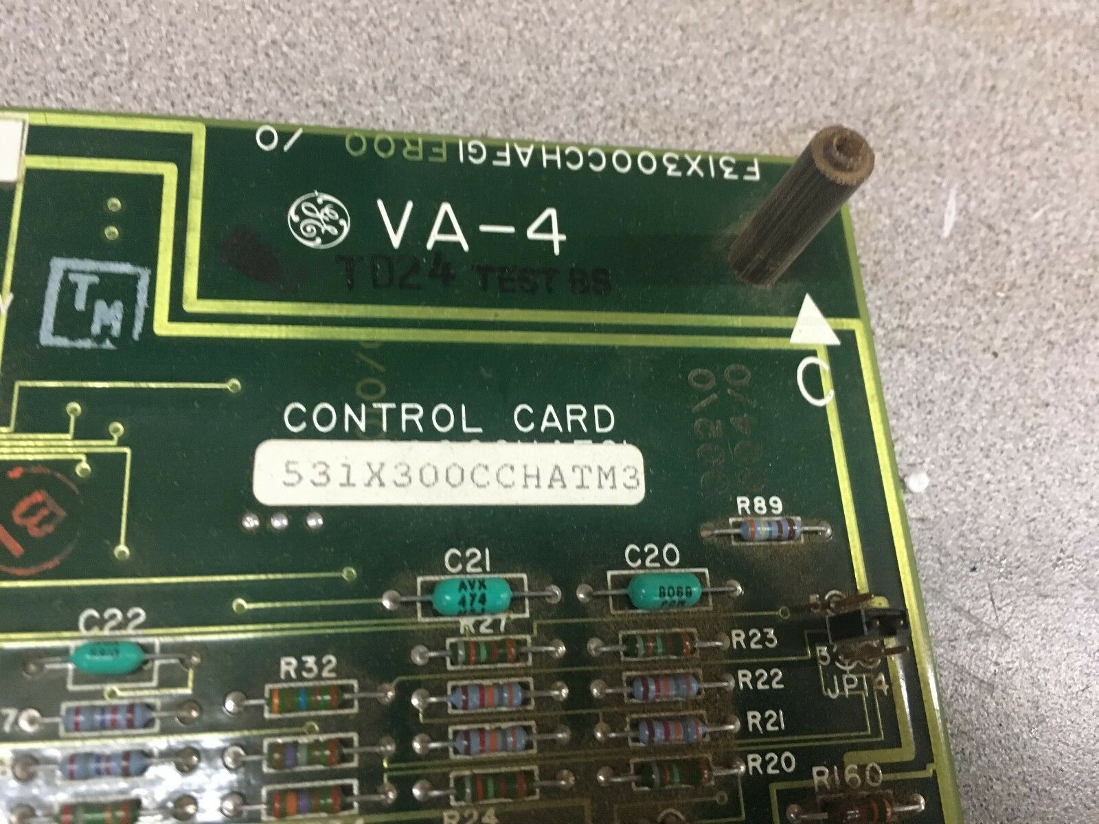 NEW NO BOX GENERAL ELECTRIC VA-4 CONTROL BOARD 531X300CCHATM3