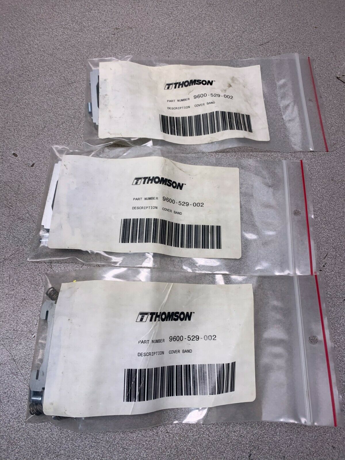 LOT OF 3 NEW IN BAG THOMSON COVER BAND 9600-529-002