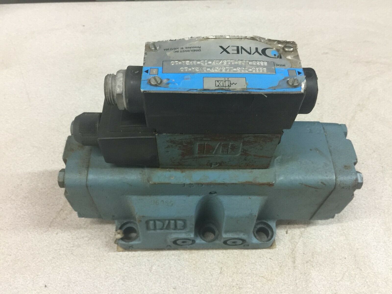 USED DYNEX HYDRAULIC SOLENOID VALVE ASSY 6625-D08-115/DF-ID-BH3A-10