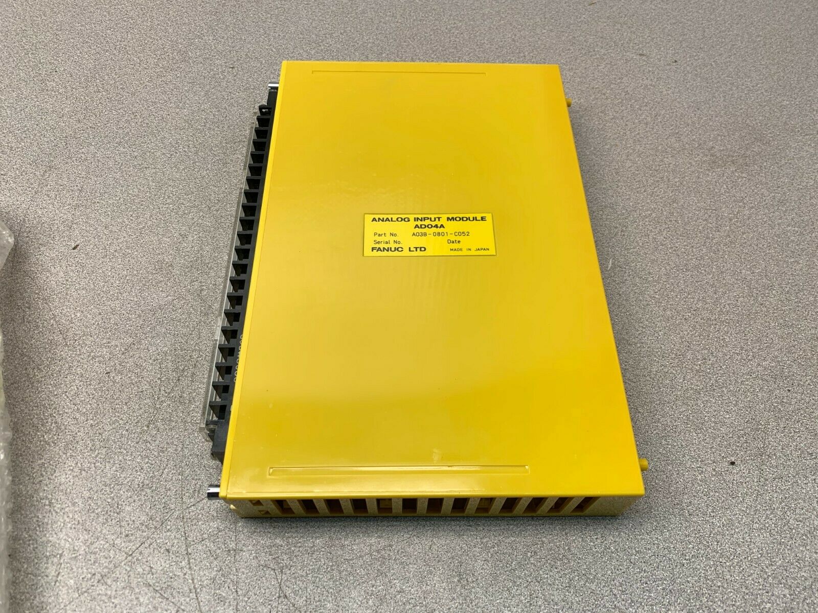 USED FANUC ANALOG INPUT MODULE A03B-0801-C052