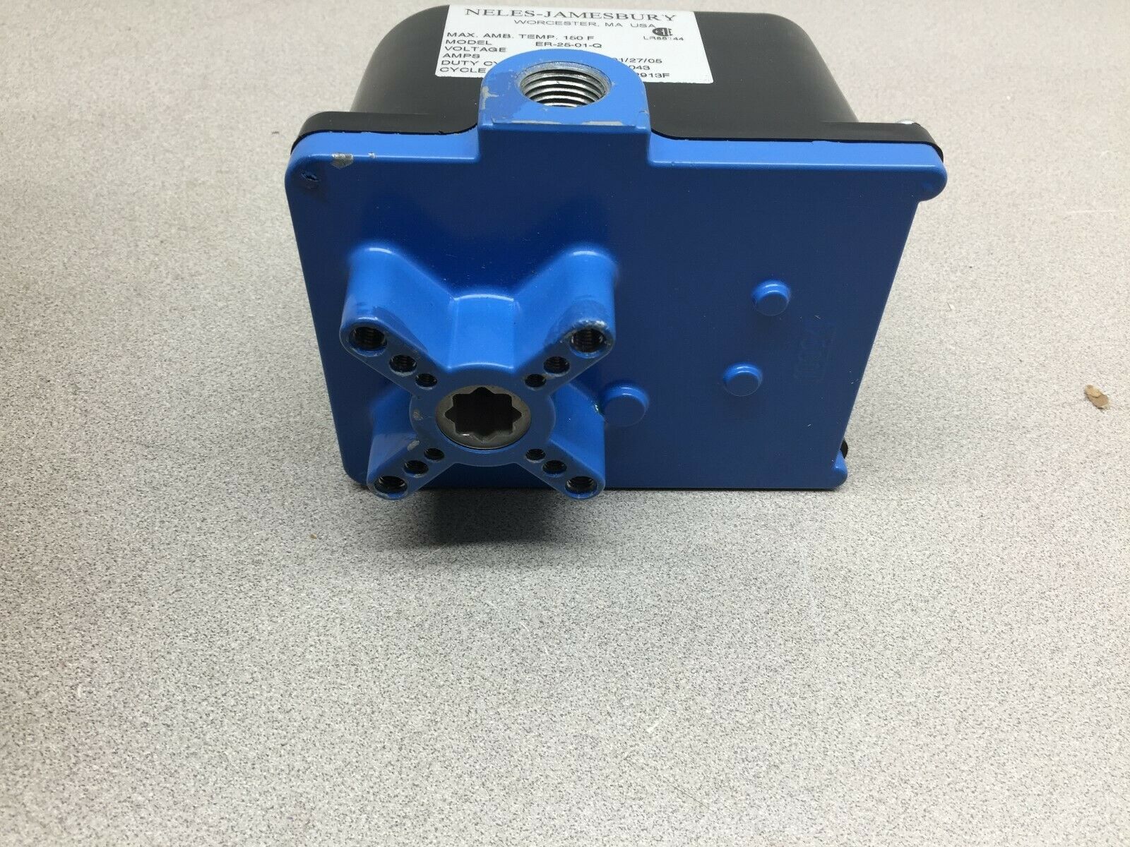 NEW IN BOX JAMESBURY 115VAC 1.0AMP ACTUATOR ER-25-01-Q