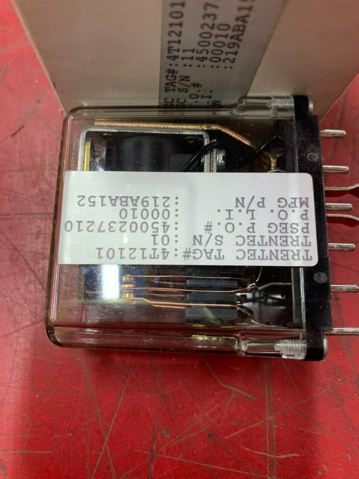 NEW IN BOX MSD INC. 125VDC. RELAY 219ABA152