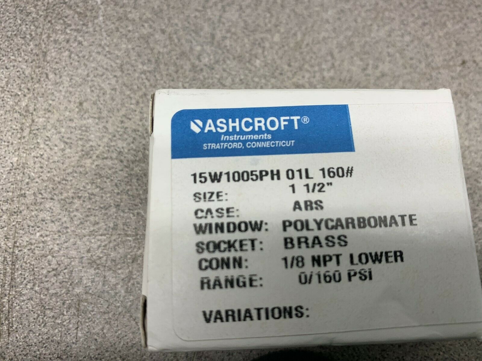 LOT OF 3 NEW IN BOX ASHCROFT TIMER 15W1005PH