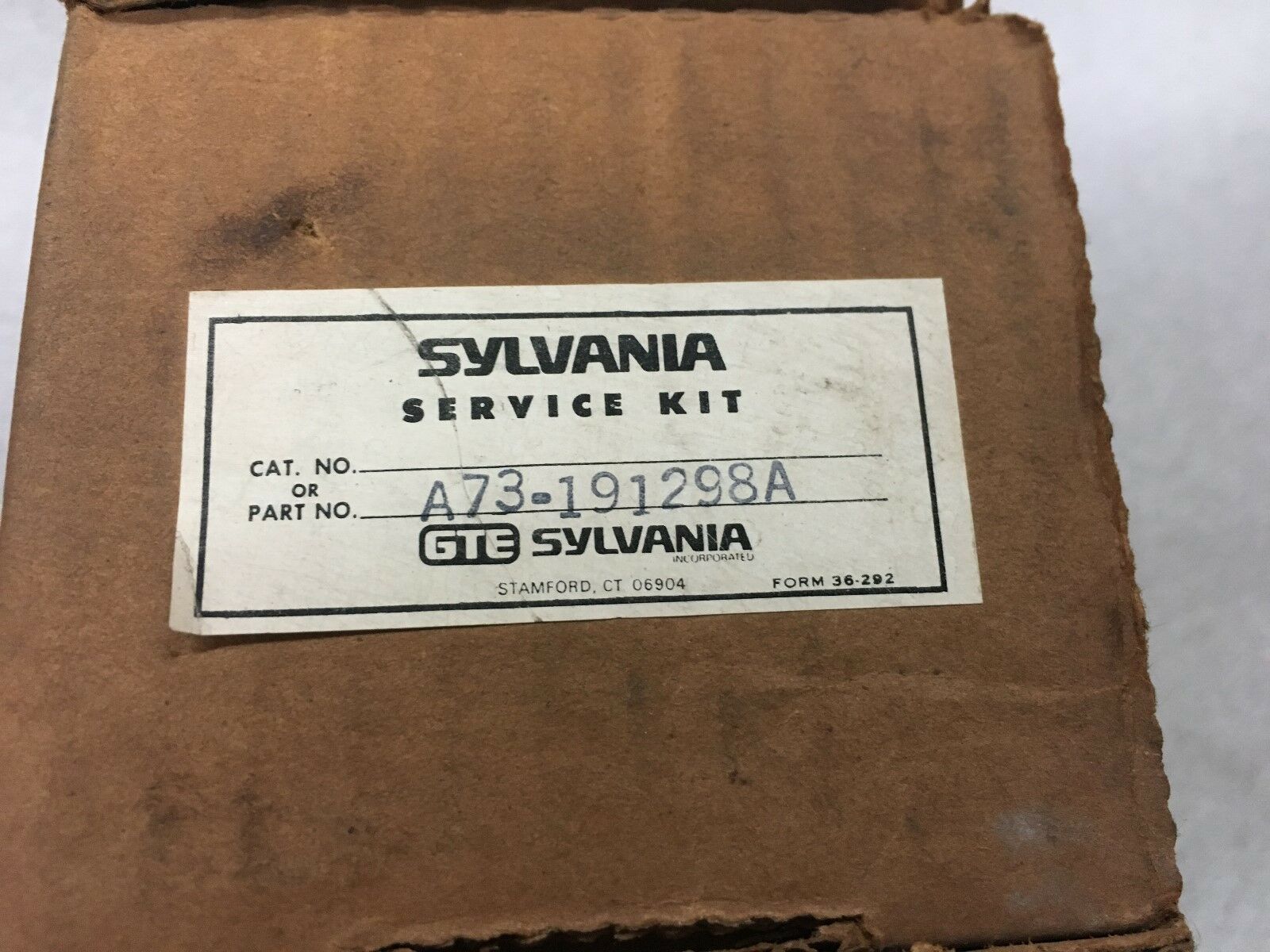 NEW IN BOX JOSLYN CLARK SERVICE KIT SYLVANIA OVERLOAD RELAY A73-191298A