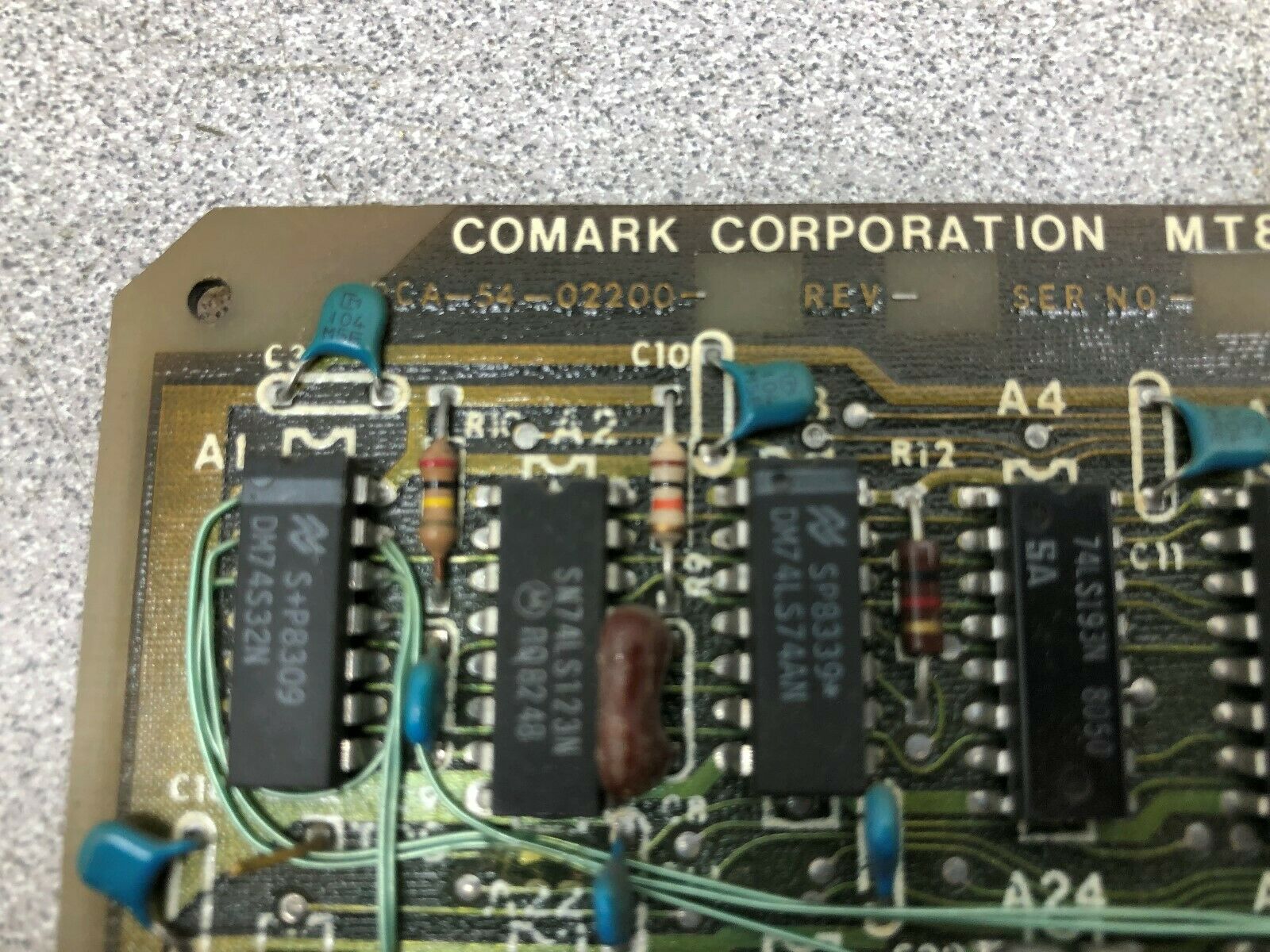 USED COMARK CORP PC CONTROL BOARD PCA-54-02200