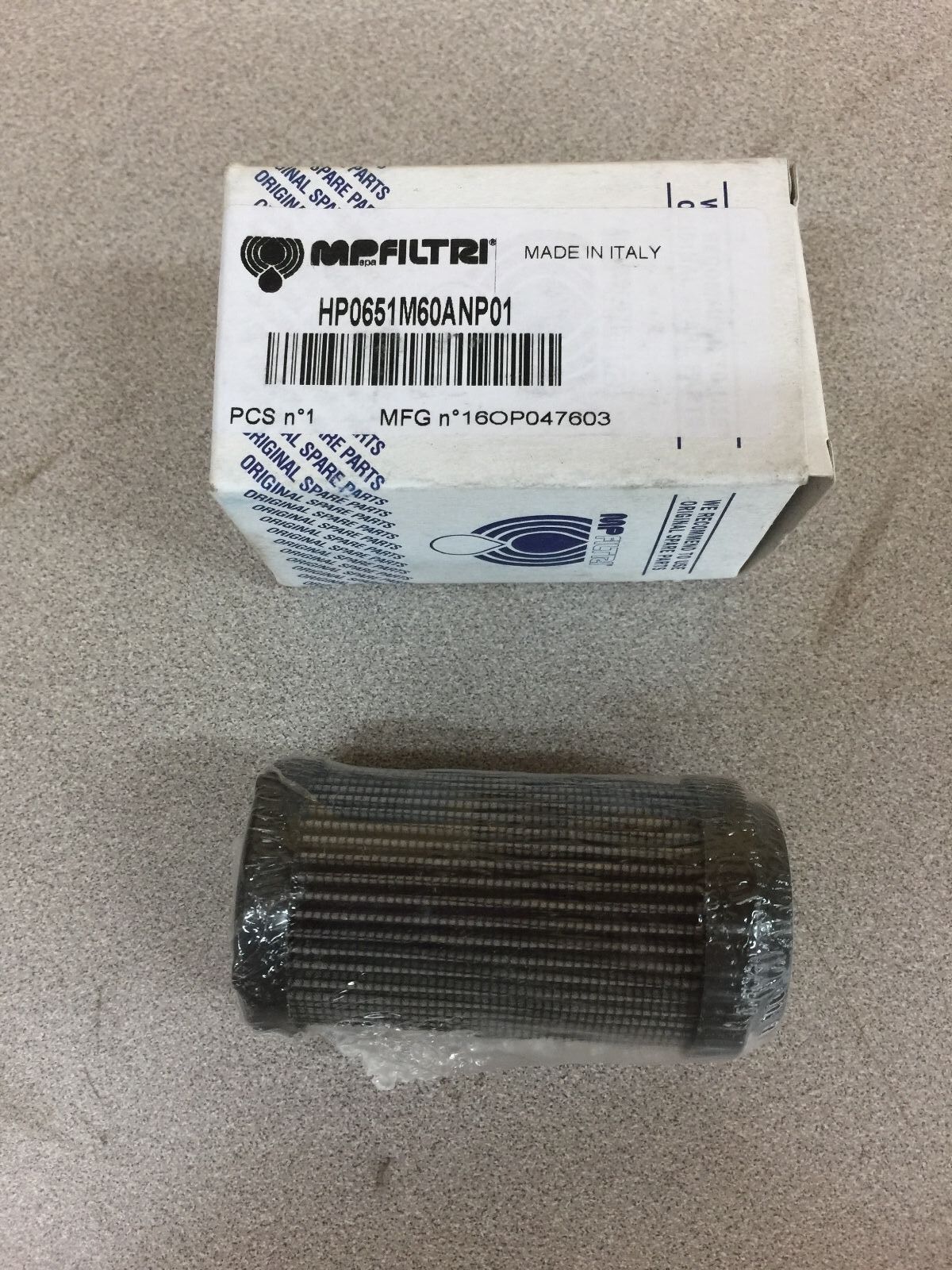 NEW IN BOX MP FILTRI FILTER HP0651M60ANP01
