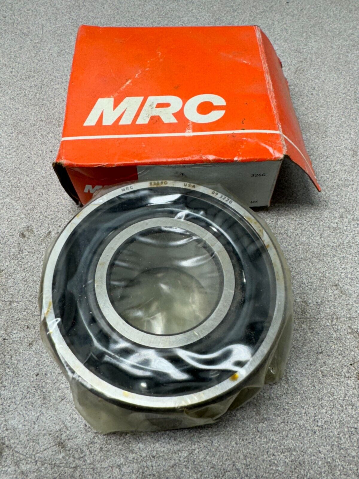 NEW IN BOX MRC BEARING 5308C STEEL/C3/ABEC-1