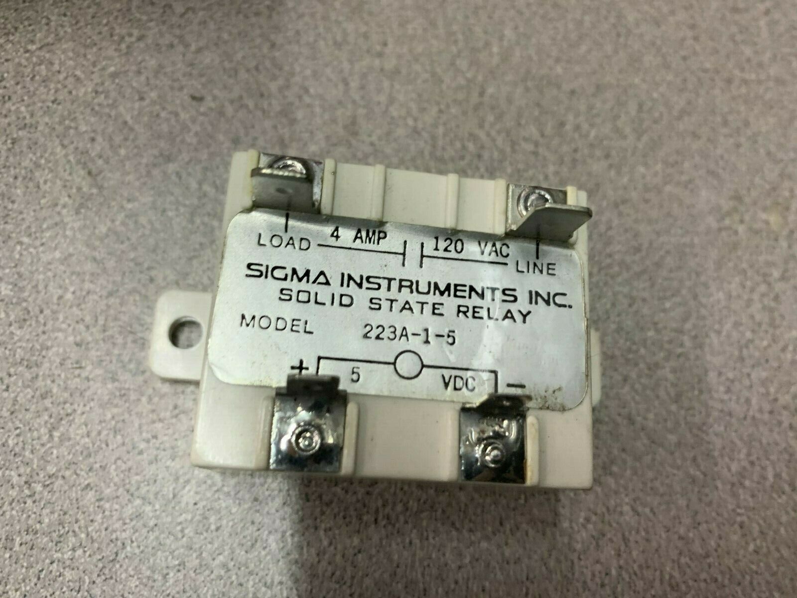 NEW IN BOX SIGMA SOLID STATE RELAY 223A-1-5