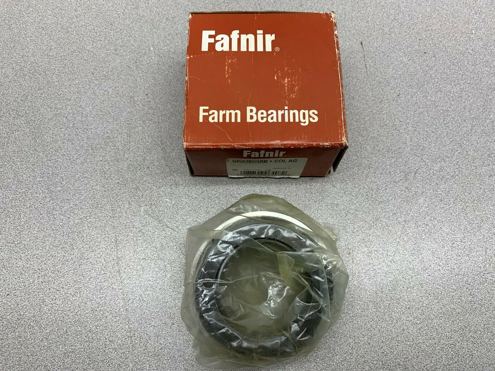 NEW IN BOX FAFNIR BEARING GRA203RRB+COL AG