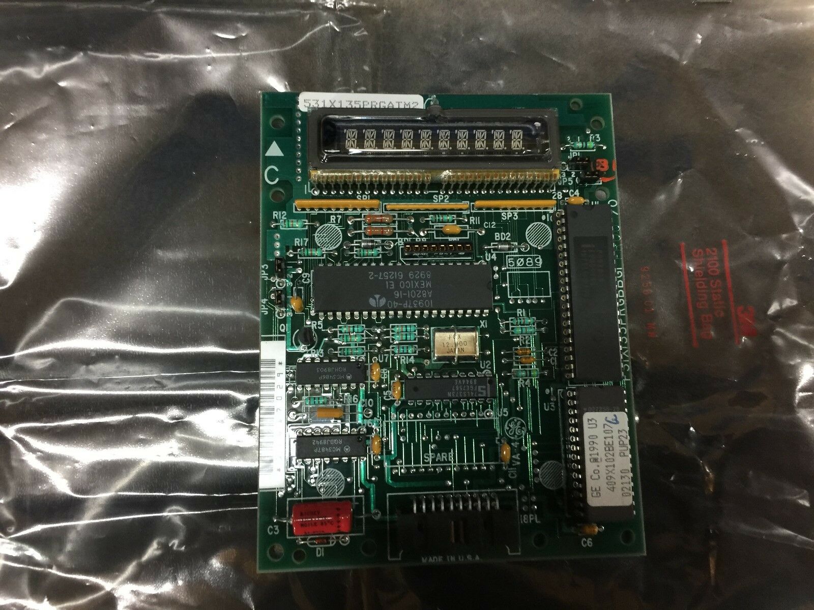 NEW GE PROGRAMMER BOARD 531X135PRGATM2