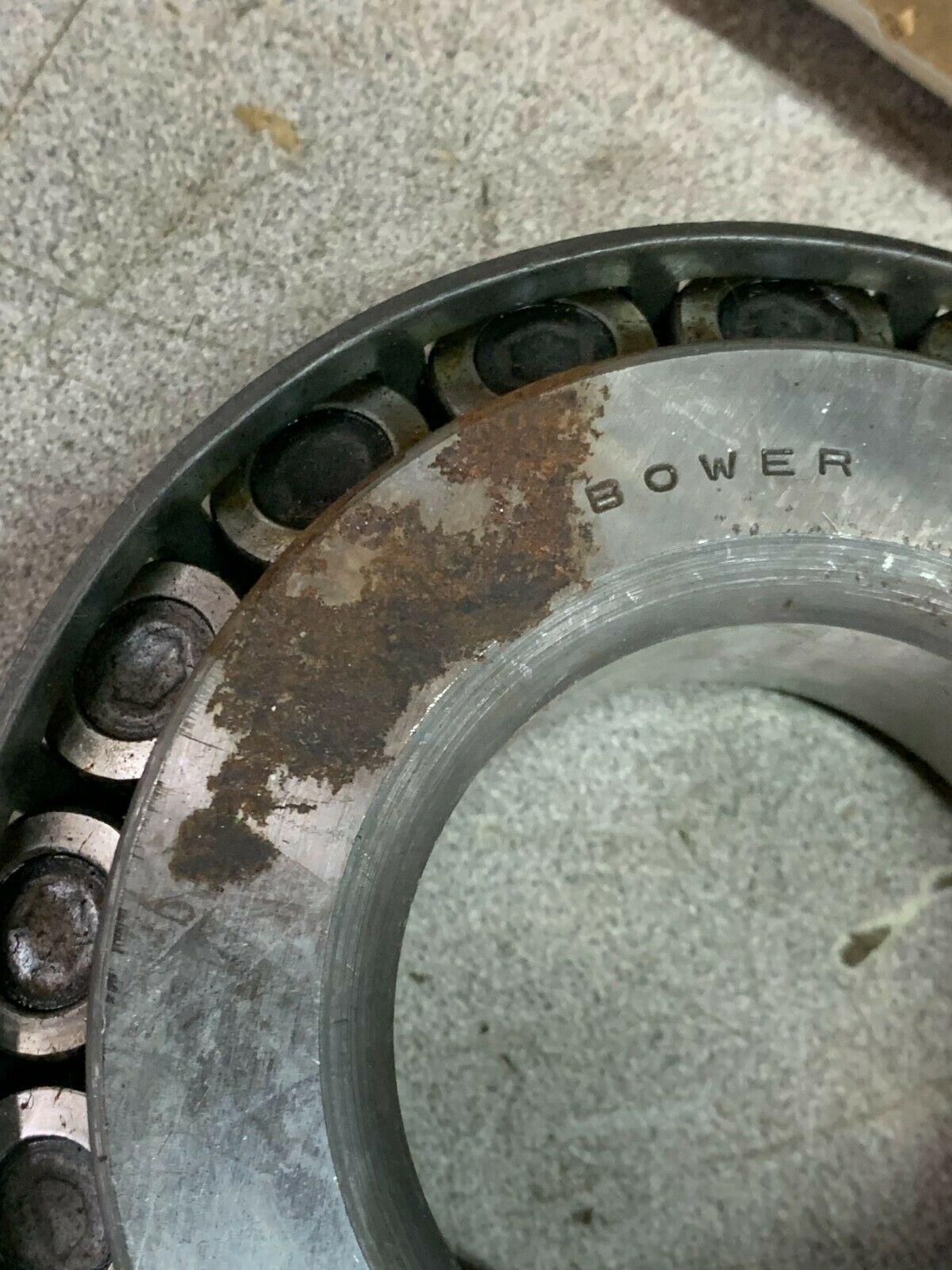 NEW BOWER TAPERED ROLLER CONE BEARING 78238C