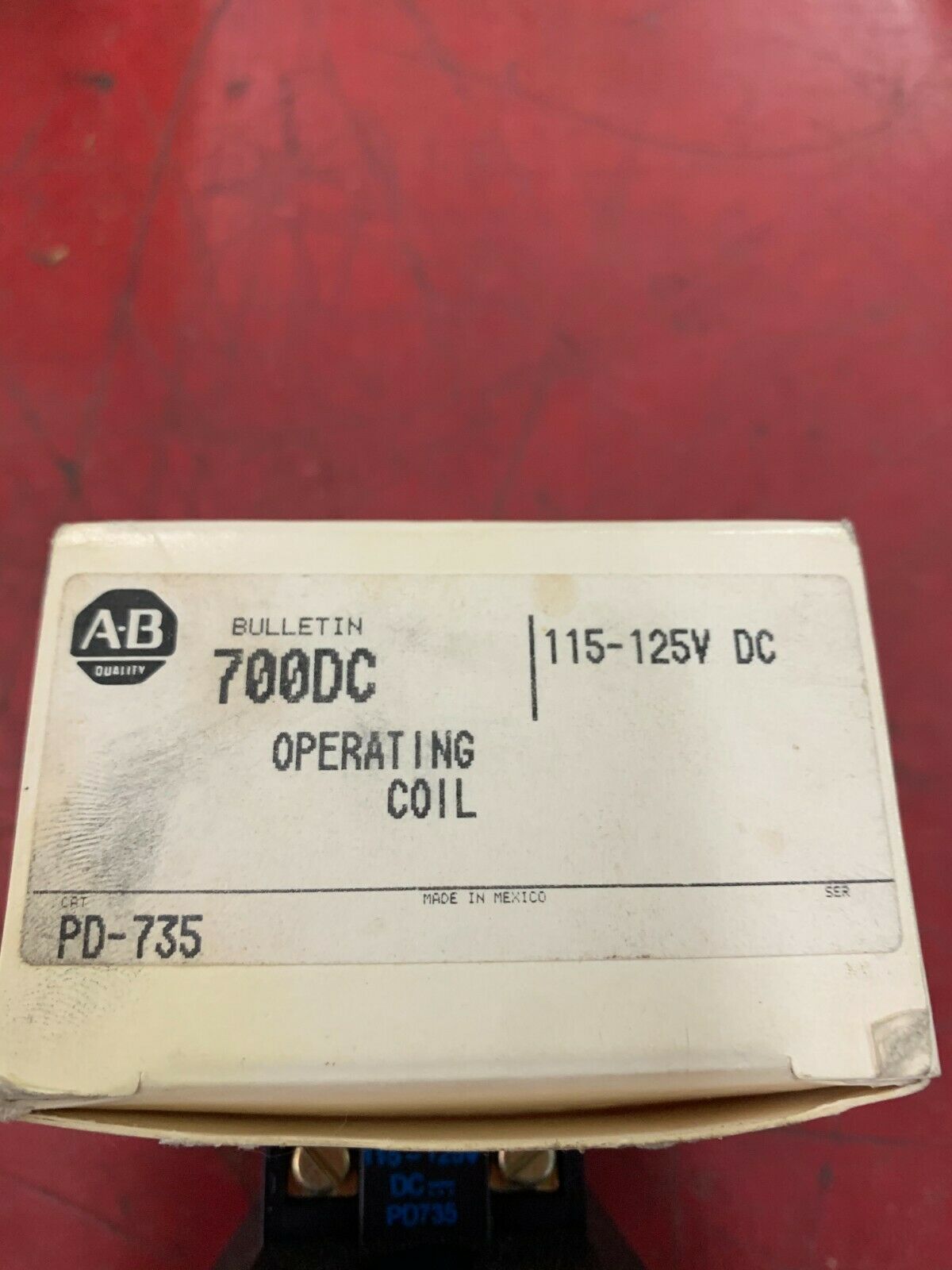 NEW IN BOX ALLEN BRADLEY OPERATING COIL PD-735