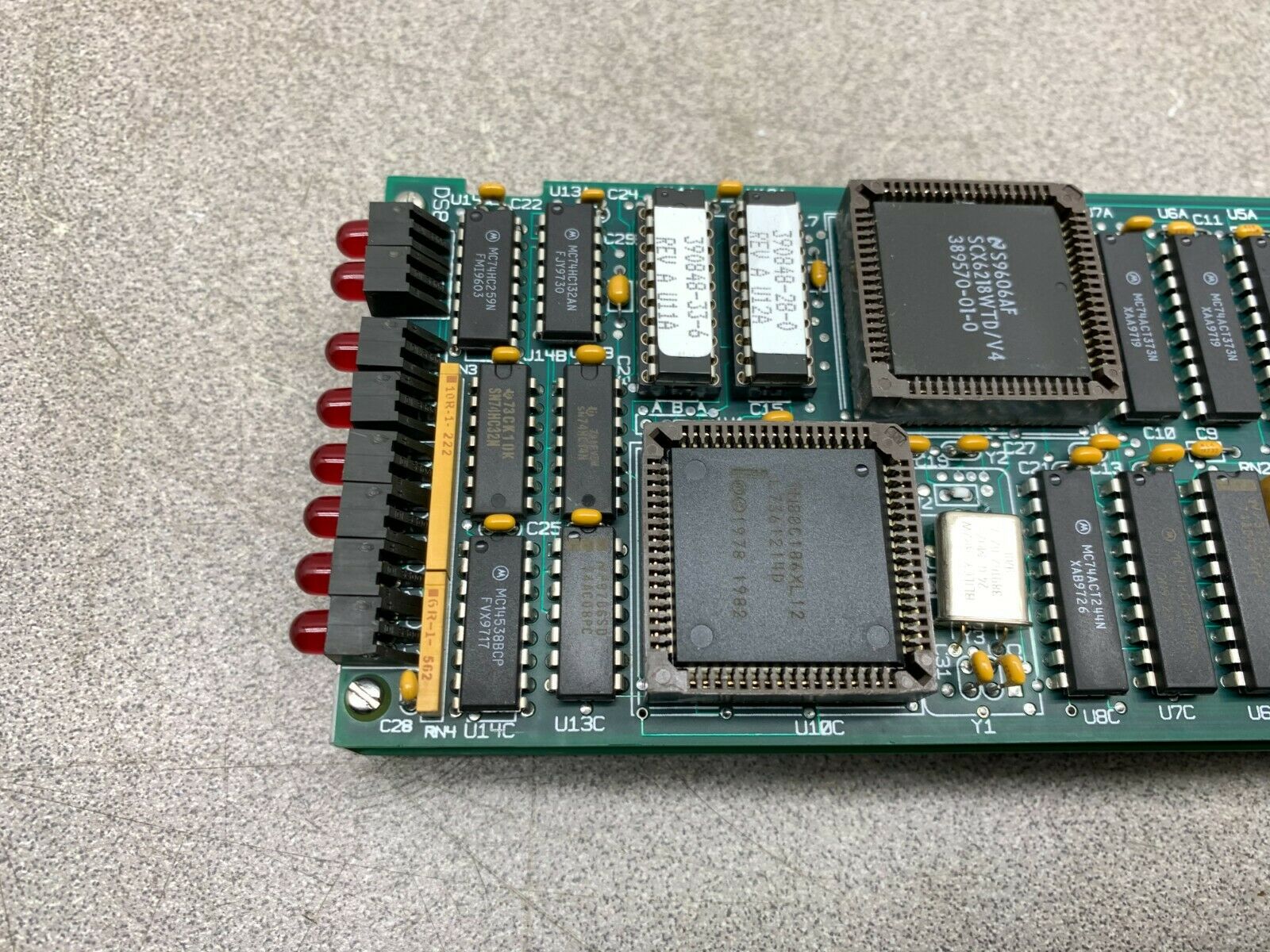 USED EMERSON BRISTOL BABCOCK 2-BOARD CPU ASSEMBLY BOARD 395217016